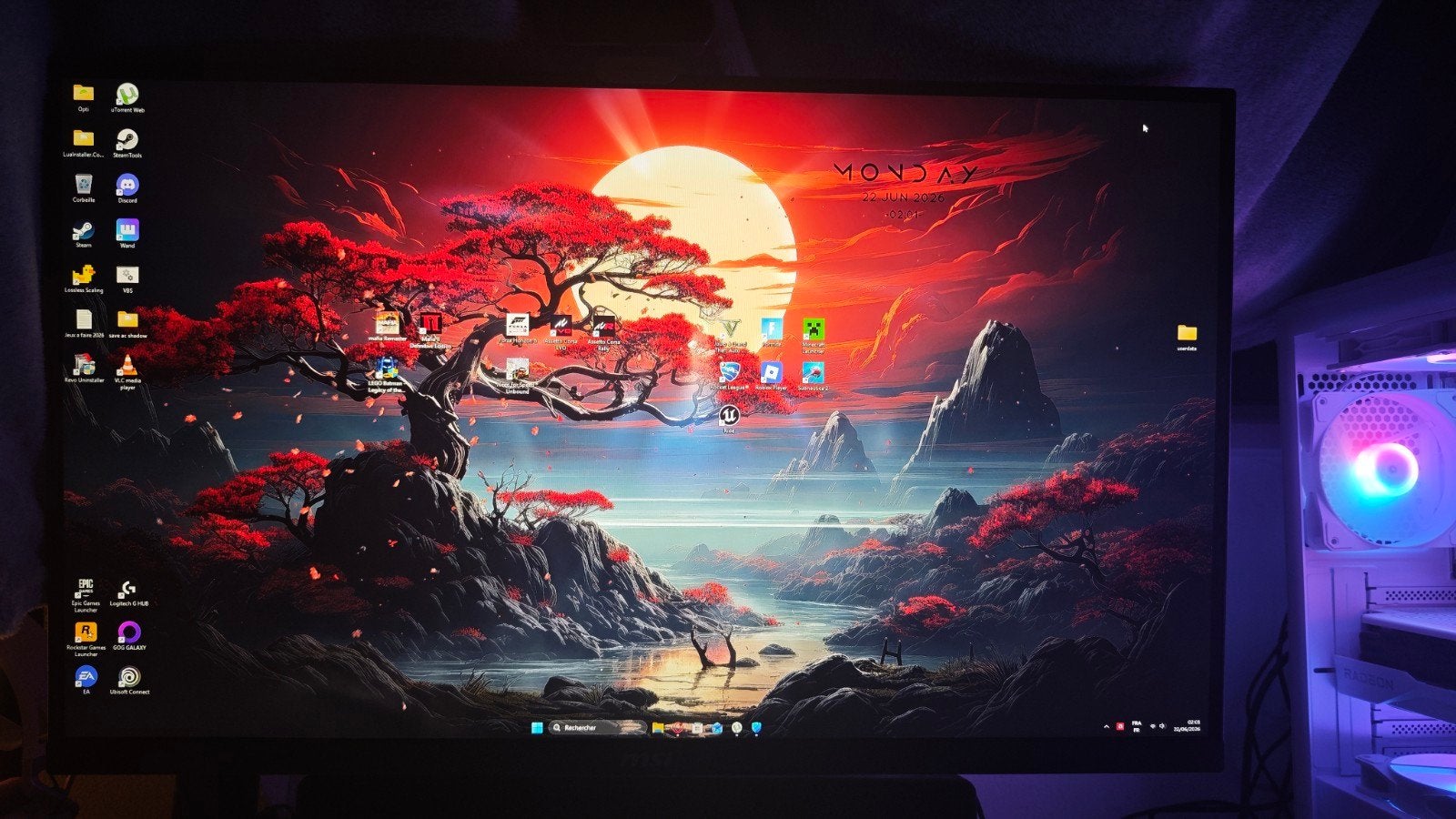Écran PC Gaming MSI MAG 274QRF-QD E2 – 27" 2K 180Hz Quantum, Enlèvement ou Envoi