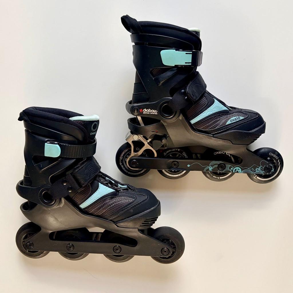 Inline dames skates, Zo goed als nieuw, Inline skates 4 wielen, Dames, Ophalen
