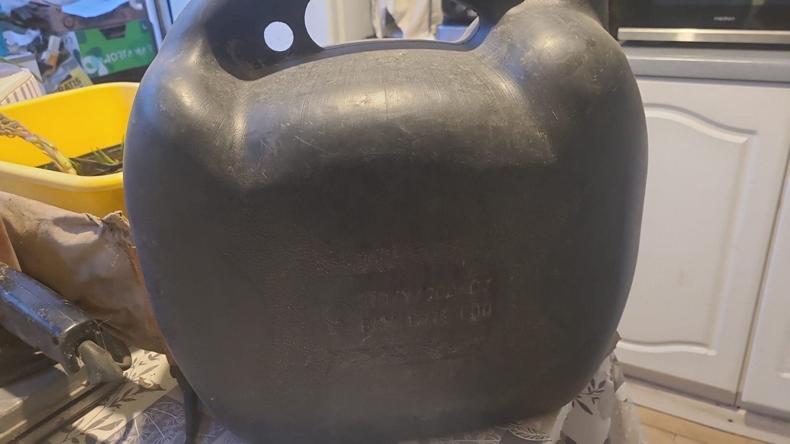 Bidon 20L, Enlèvement, Utilisé