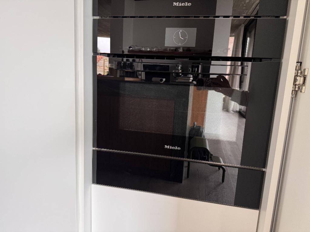Miele - Combi-microgolfoven - inbouw - H 7640 BM OBSW, Oven, Zo goed als nieuw, Inbouw, 45 tot 60 cm