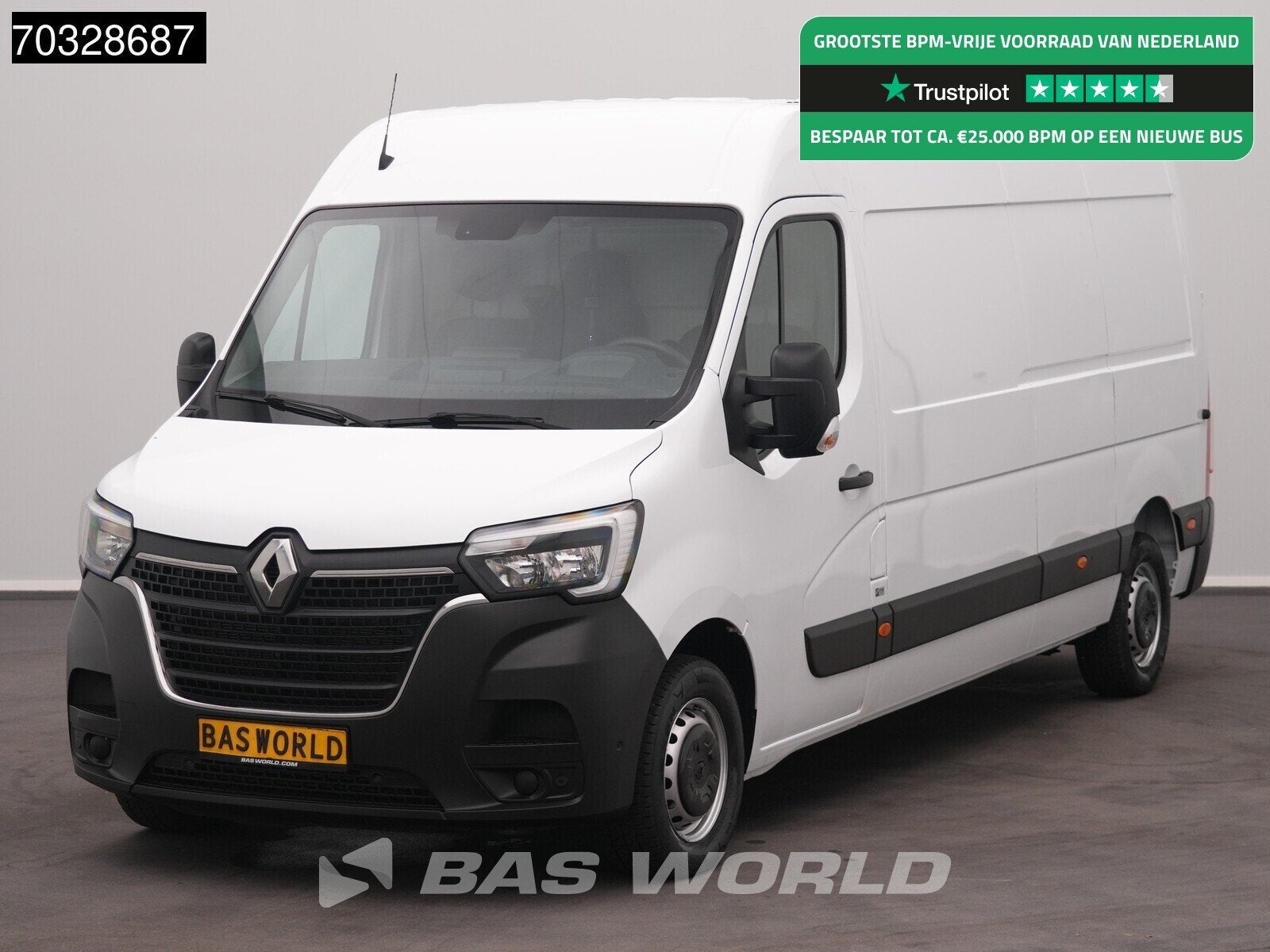 Renault Master 135PK L3H2 LED Airco Cruise Parkeersensoren v, Achat, Euro 6, Entreprise, 3 places