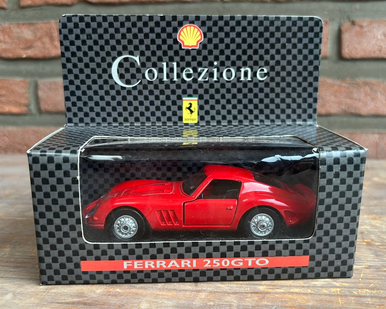 Ferrari 250GTO - Shell Ferrari Collection - schaal 1:43., Ophalen of Verzenden, Zo goed als nieuw, Auto, Overige merken