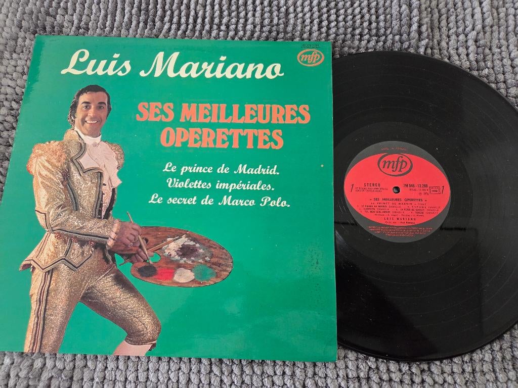 Vinyl | LP: Luis Mariano: Ses Meilleures Operettes, Enlèvement ou Envoi, Utilisé