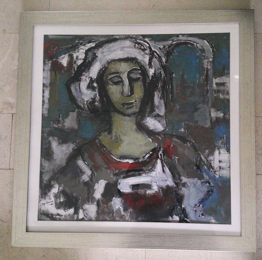 Portret van klassieke vrouw '86 - Jelle Hoogstra 1924-2003, Ophalen
