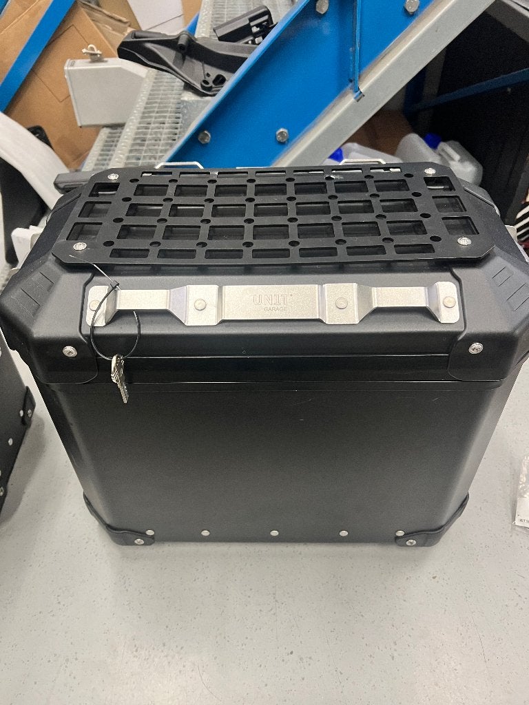 BMW R12GS zijkoffers, Ophalen