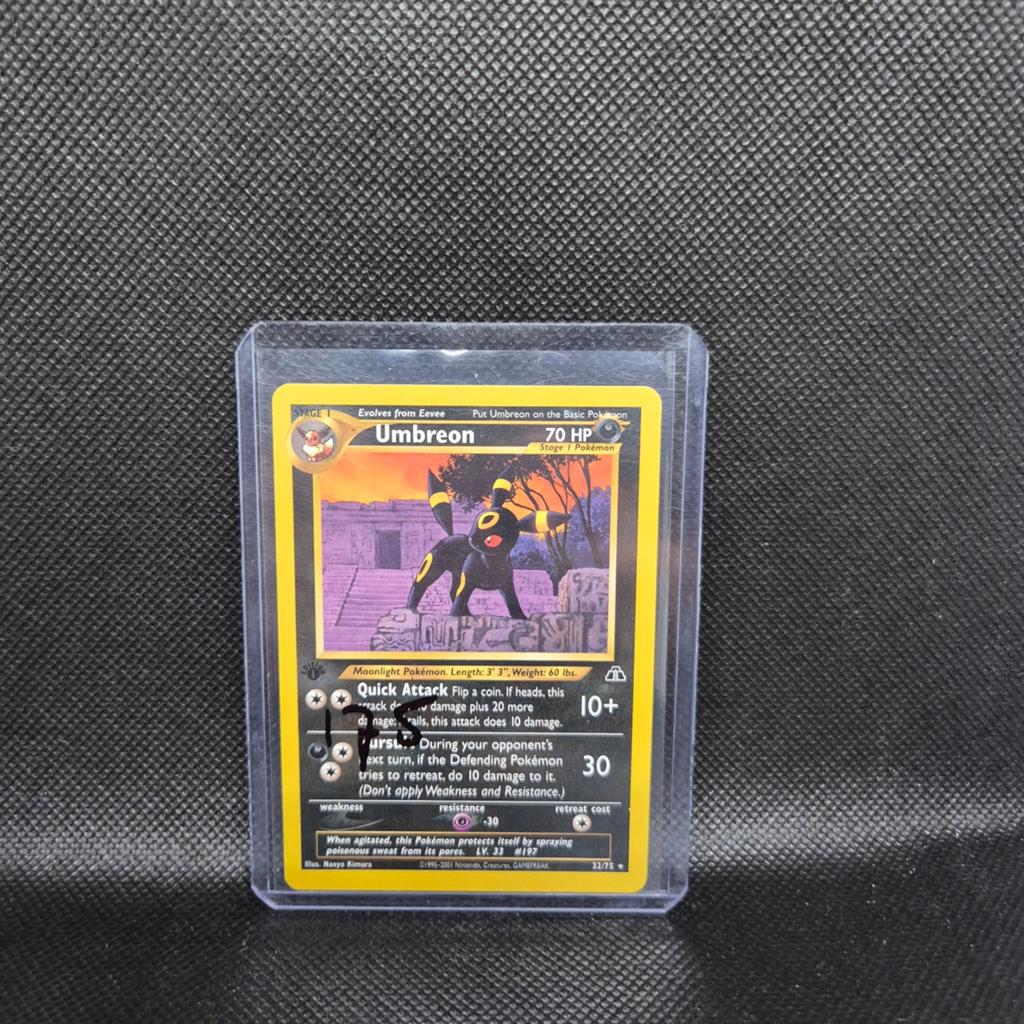 Umbreon 1st Edition Neo Discovery, Ophalen of Verzenden