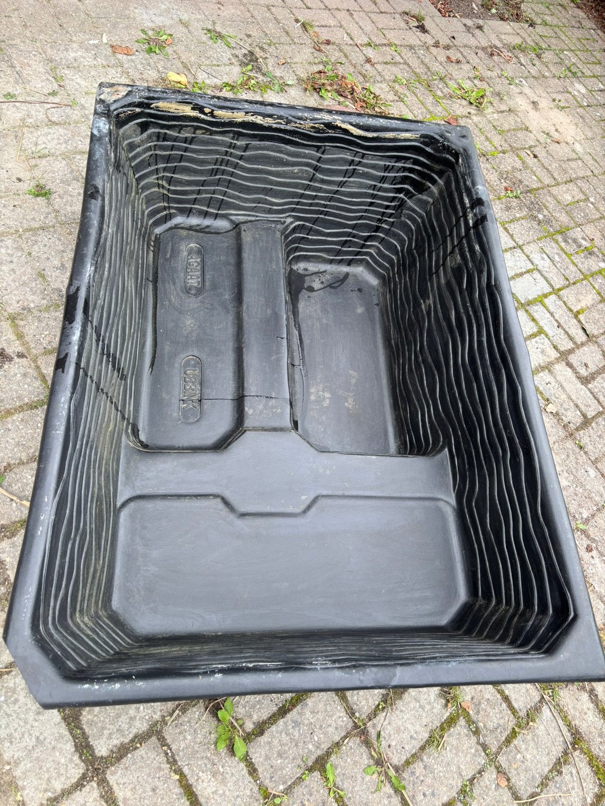 Bassin préformé Ubbink, Enlèvement, Utilisé