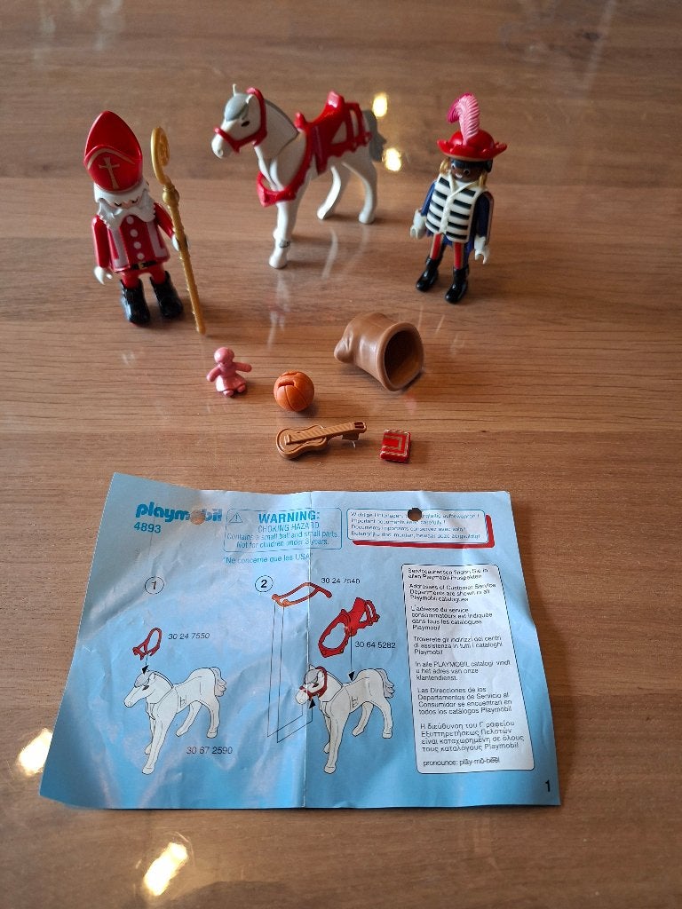 Playmobil sinterklaas, Gebruikt, Complete set, Overige typen, Ophalen of Verzenden