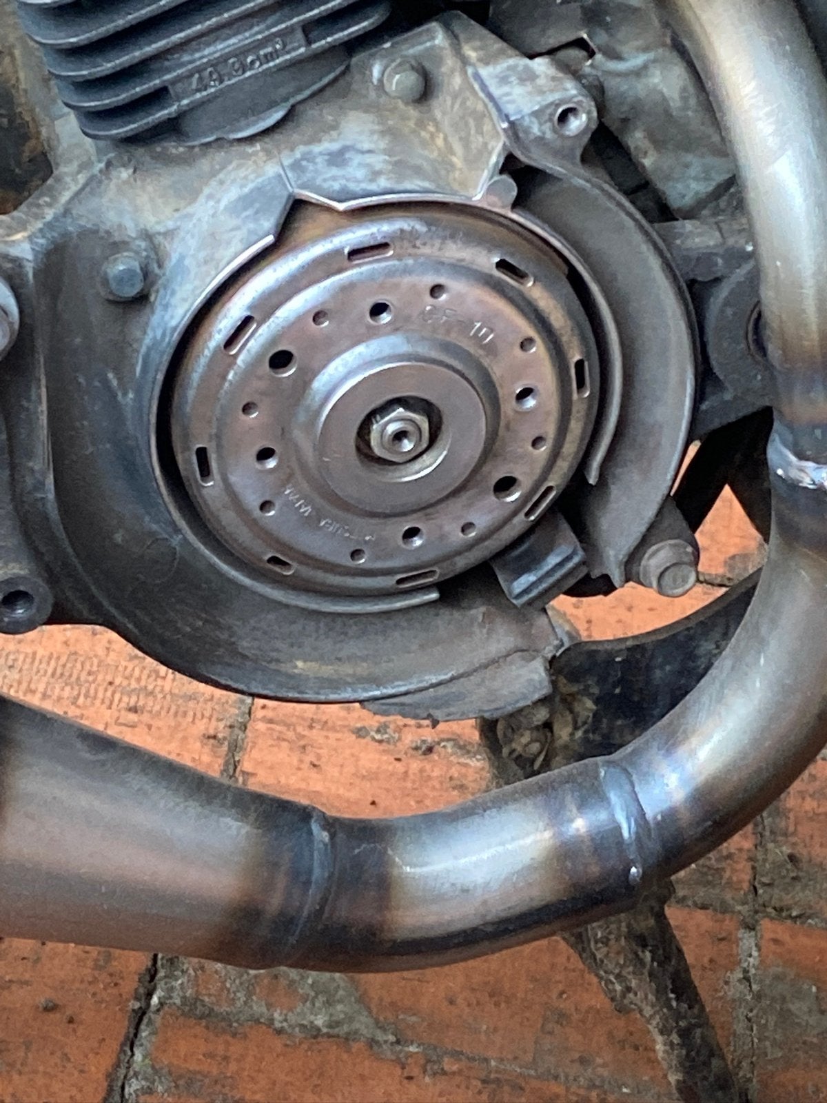 Honda sfx tekoop, Fietsen en Brommers, Ophalen, Zo goed als nieuw, Uitlaat