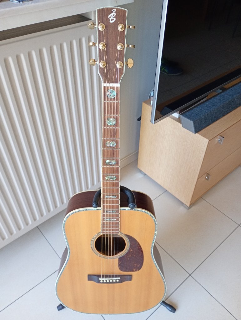 Harley Benton CLD-41SE, Ophalen, Gebruikt, Western- of Steelstringgitaar, Met (piezo-)element