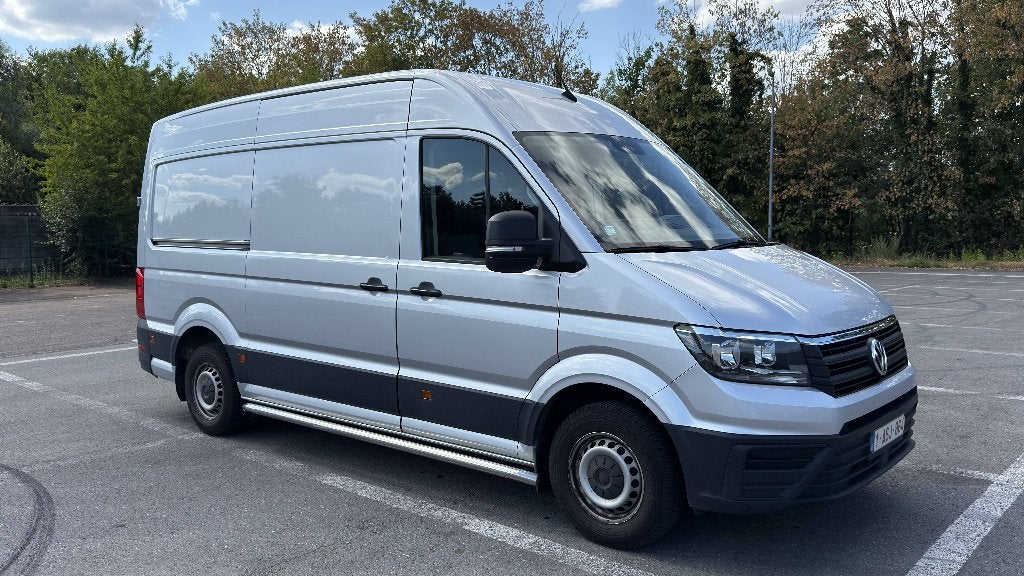 Volkswagen Crafter, Argent ou Gris, Achat, 3 places, Noir