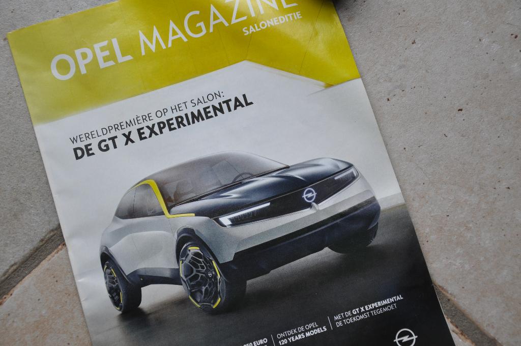 OPEL Magazine met o.a. Opel GT X Experimental, Envoi, Opel