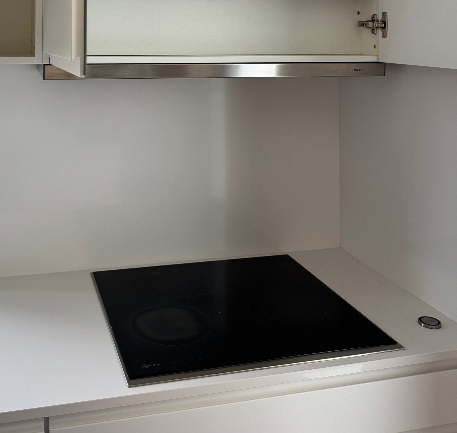 Vitrokeramische kookplaat 60cm - Neff, Ophalen, Gebruikt, Keramisch, 4 kookzones