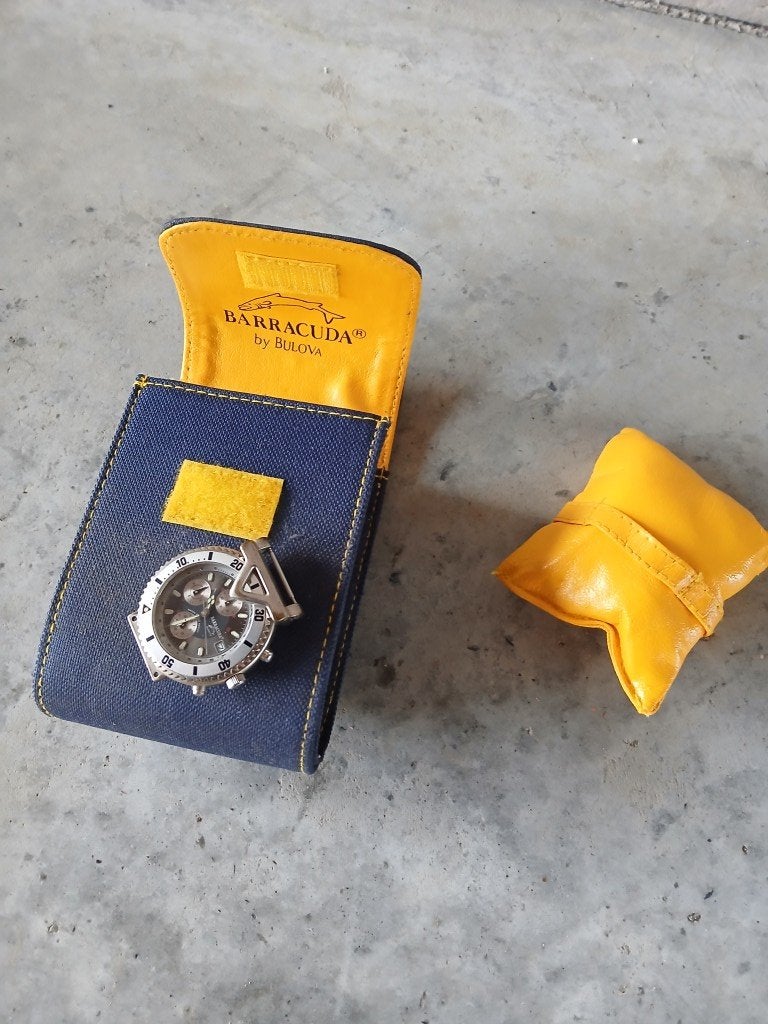 2 montres BULOVA BARRACUDA + PULSAR, Enlèvement ou Envoi, Bulova, 1960 ou plus tard