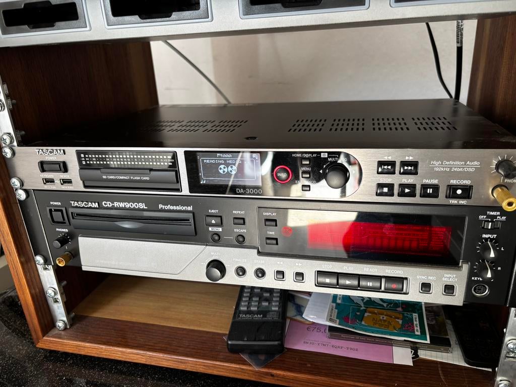 Tascam DA-3000 Stereo Master Recorder, Muziek en Instrumenten, Overige Muziek en Instrumenten, Ophalen, Zo goed als nieuw
