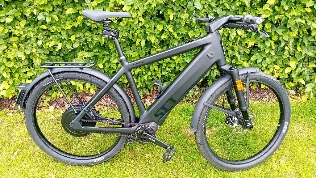 Stromer ST3 Pinion Sport maat L Deep Black Full Option, Fietsen en Brommers, Ophalen, Versnellingen, Zo goed als nieuw, 57 tot 61 cm