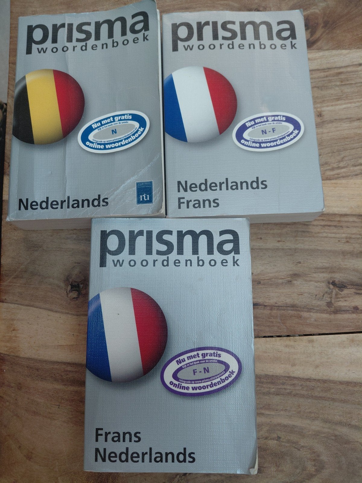 woordenboeken, Ophalen