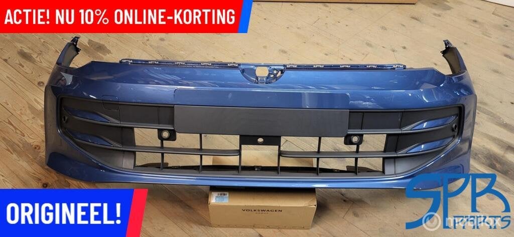 VW GOLF 8 8.5 VIII FACELIFT LT5H VOORBUMPER 360 CAMERA Grill, Neuf, Volkswagen, Avant, Volkswagen