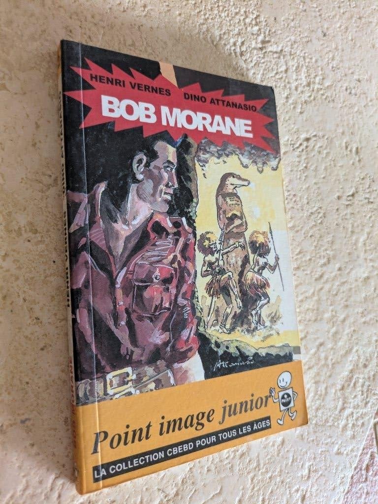 Bob Morane (Point image junior 2)., Livres, Henri Vernes - Dino Attanasio., Envoi, Belgique, Comme neuf