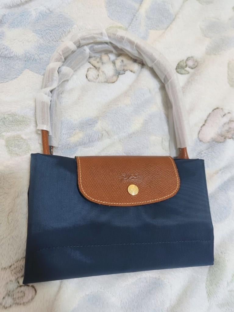 Sacs à main Longchamp Le Pliage Original taille L, Envoi, Neuf, Bleu, Sac à main