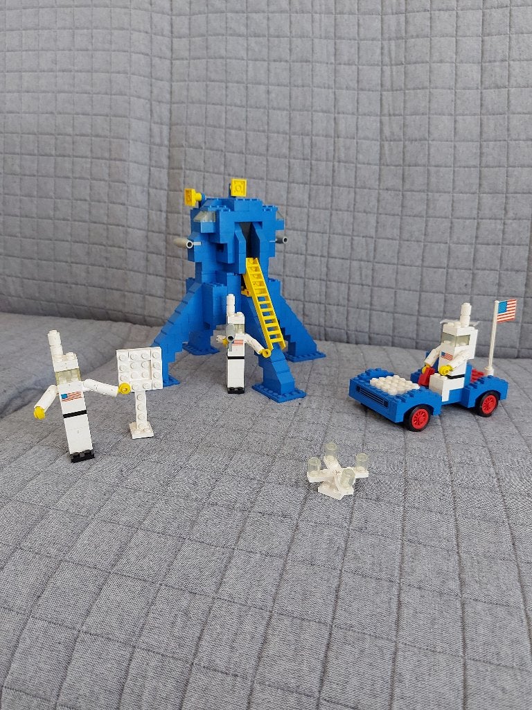 Antieke LEGO set "Maanlander" D 367 (anno 1975), Ophalen, Inclusief instructies, Gebruikt, Lego