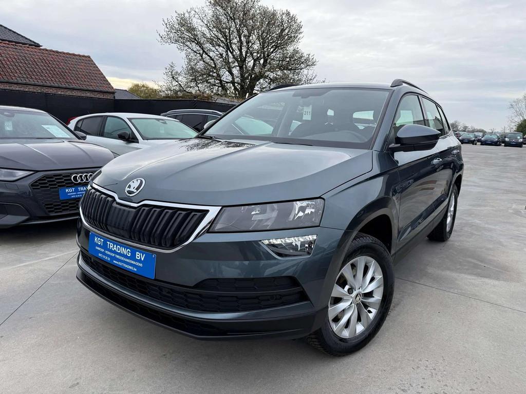 Skoda Karoq 1.0 TSI 115PK NAVIGATIE CAMERA CARPLAY BLUETOOTH, Autos, Argent ou Gris, Achat, Euro 6, Entreprise