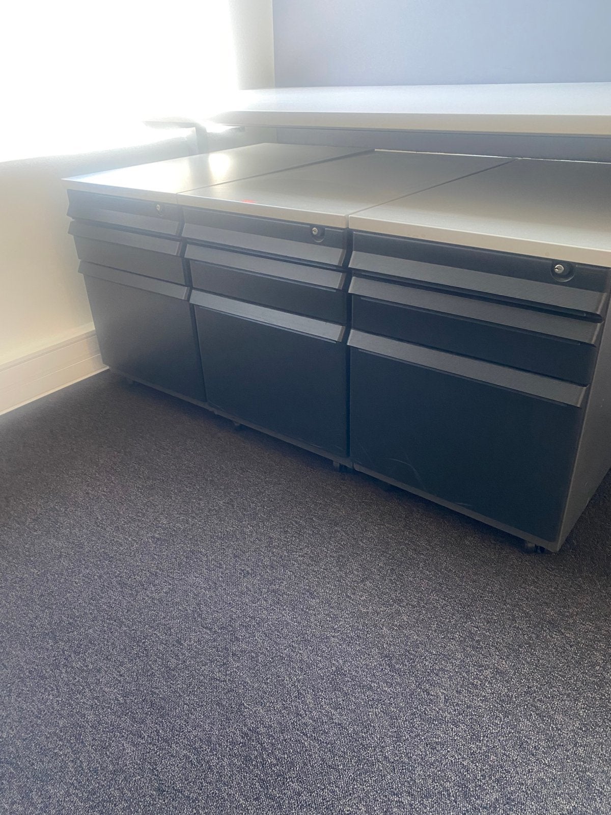 Bureau lockers, Ophalen, Gebruikt