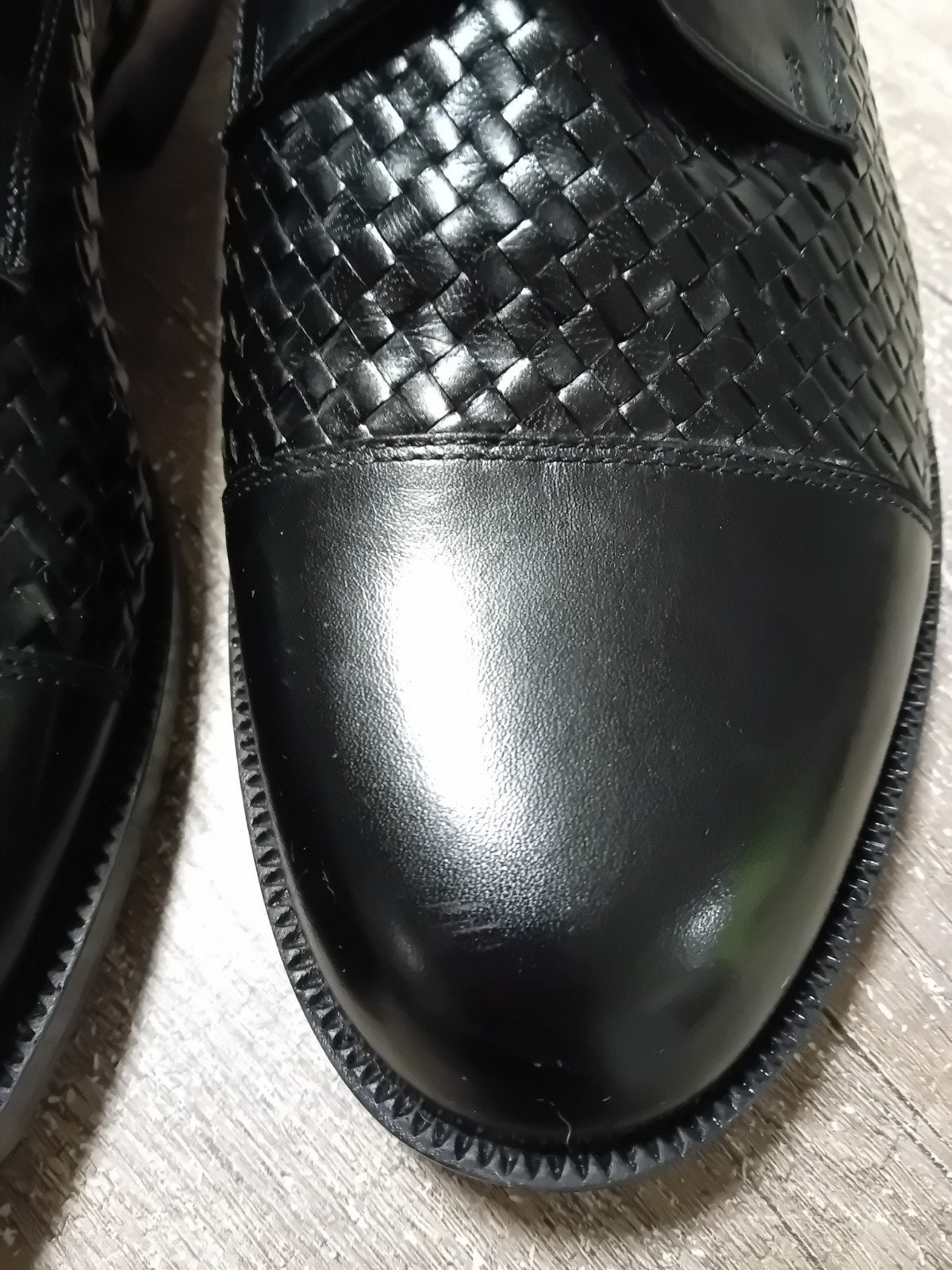 Ambiorix Acropolis Parma Black taille 44 (8) Fabriqué en Bel, Ambiorix, Enlèvement ou Envoi, Chaussures à lacets, Comme neuf