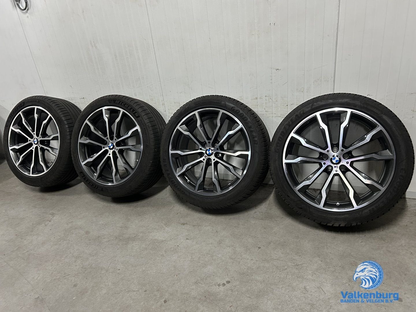 7-8mm! Originele BMW X3 X4 G01 G02 Style 699M 20 inch breeds, Pneus et Jantes, 245 mm, 4 Saisons, Véhicule de tourisme