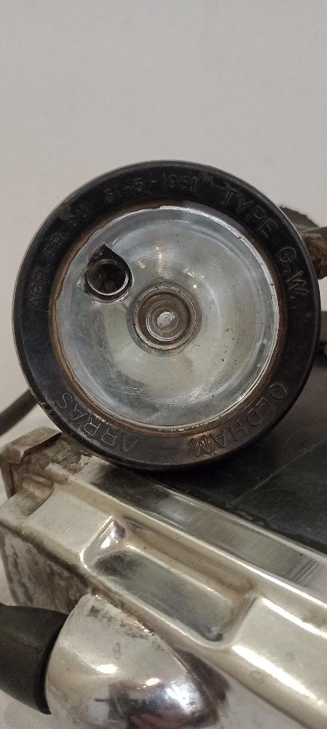 Lampe de mineur ancienne Oldham Arras 1951, Enlèvement ou Envoi