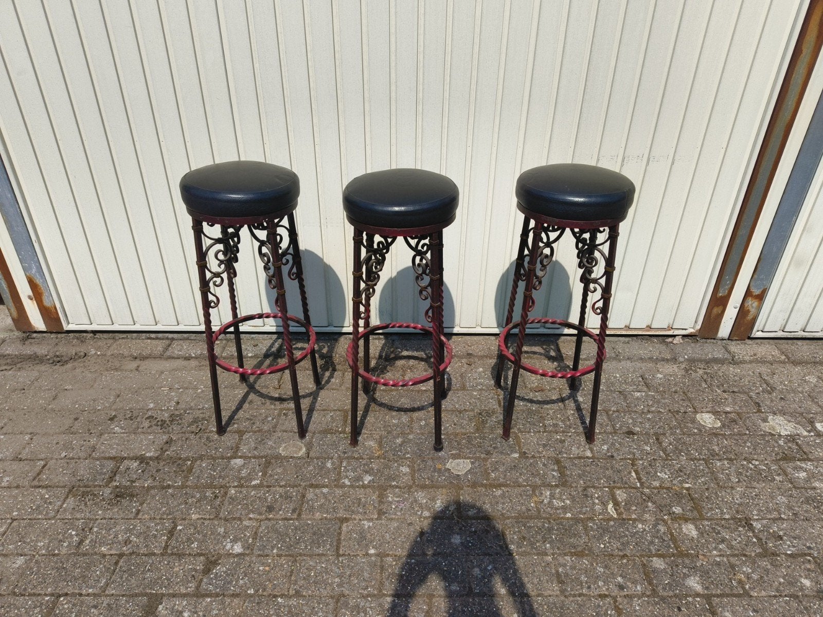 Barkrukken, 3 tabourets, Enlèvement, Utilisé, 60 à 90 cm