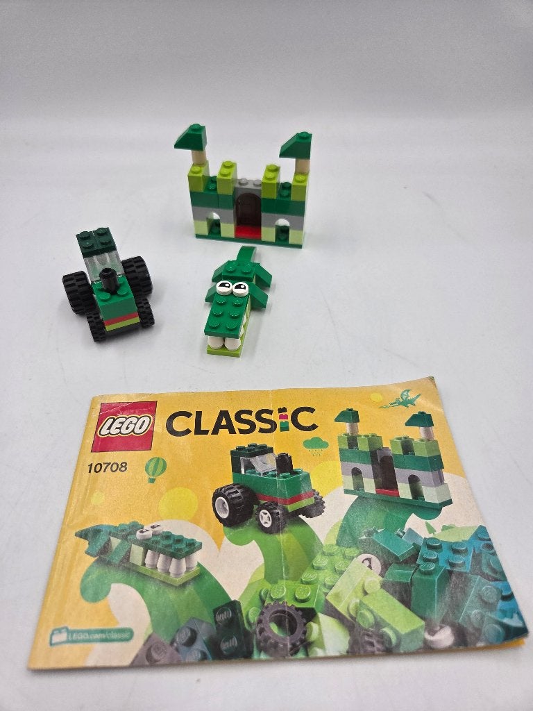 Lego Classic 10708 Green Creativity Box, Lego, Inclusief instructies, Ophalen of Verzenden, Zo goed als nieuw
