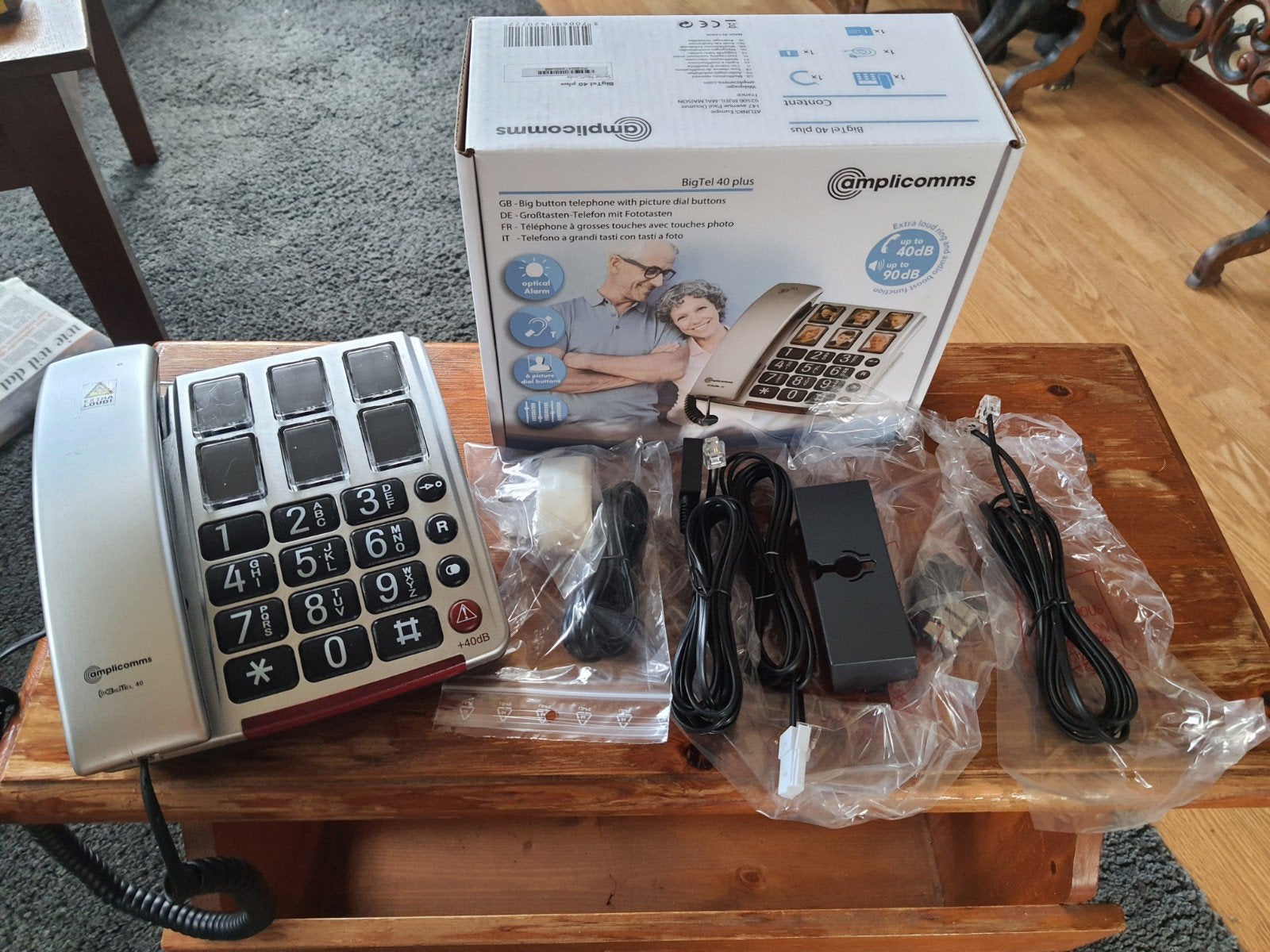 Amplicomms seniorentelefoon, Telecommunicatie, Ophalen of Verzenden