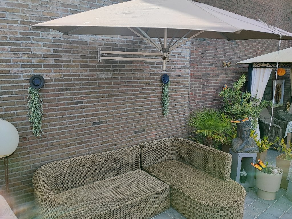 Parasol mural Acaza EasySol, Jardin & Terrasse, Étanche, Comme neuf, Enlèvement, 2 à 3 mètres