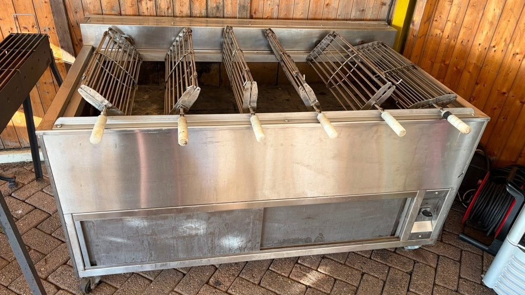 Professionele Portugese kippengrill, Electroménager, Plaques de gril, Enlèvement, Utilisé