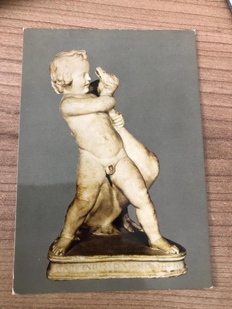 carte postale Rome - Musée du Capitole - garçon avec une oie, Enlèvement ou Envoi