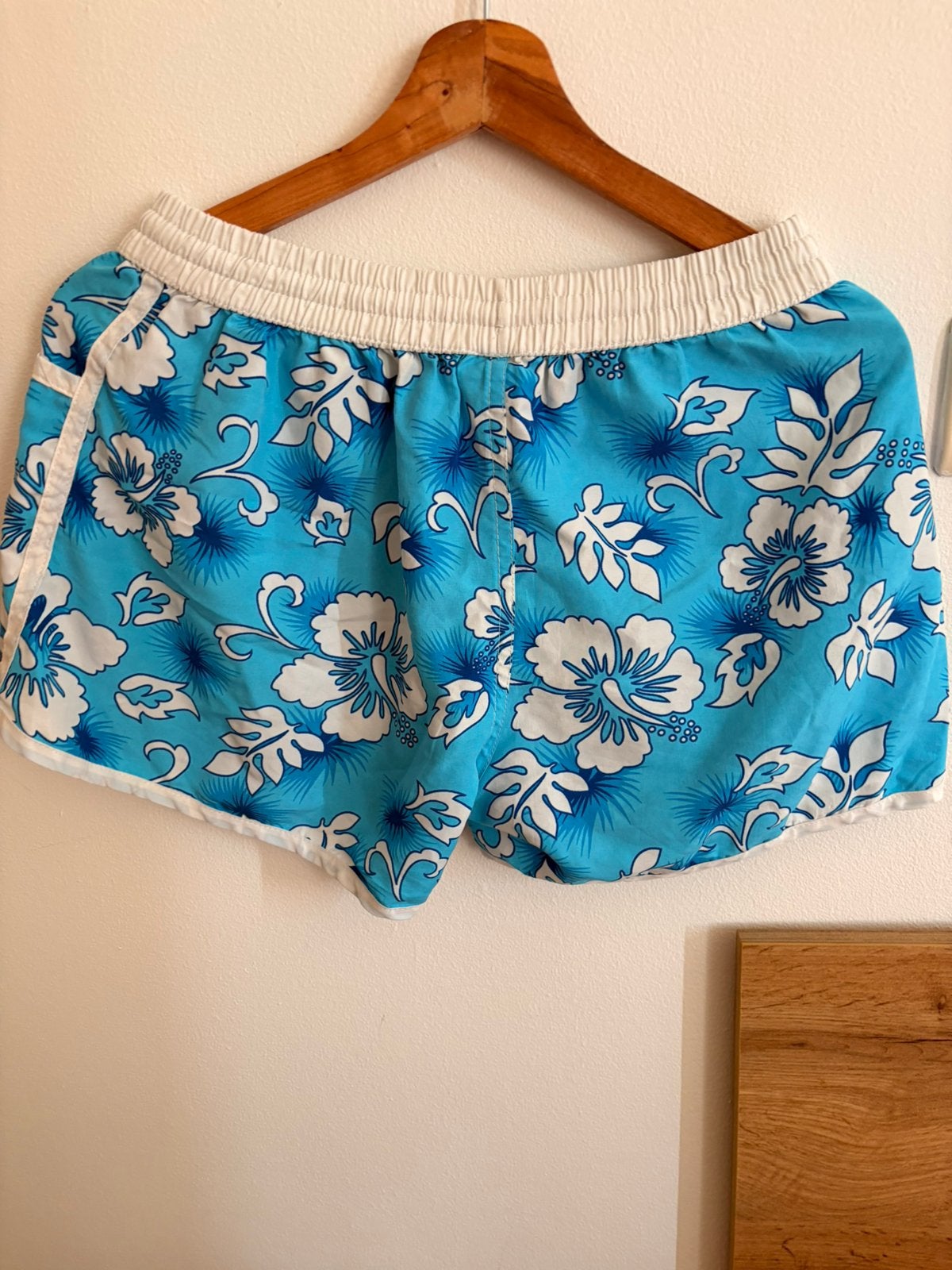 Zwembroek dames, Ophalen, Gedragen, Blauw, Zwembroek of Short