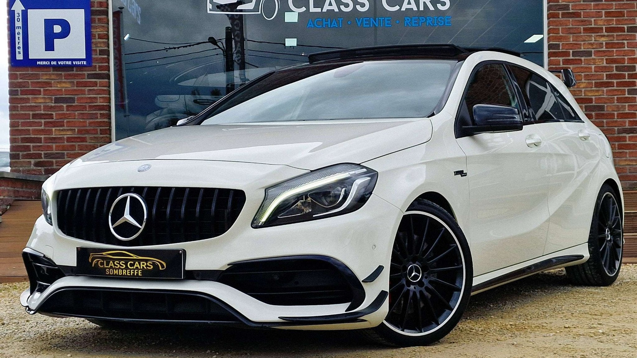 Mercedes-Benz A-Klasse 45 AMG TURBO 4-Matic KIT AERO / AUTO, Classe A, Achat, https://public.car-pass.be/vhr/d02cb0a9-850e-4ae9-bf63-e9de6a651a1c