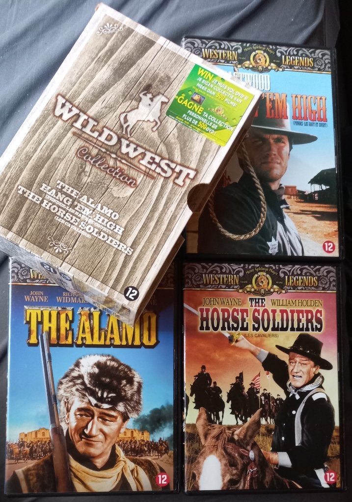 Wild West Collection (3 films sur 3 DVD), Comprend un boîtier, Enlèvement ou Envoi, Espagnol, À partir de 12 ans