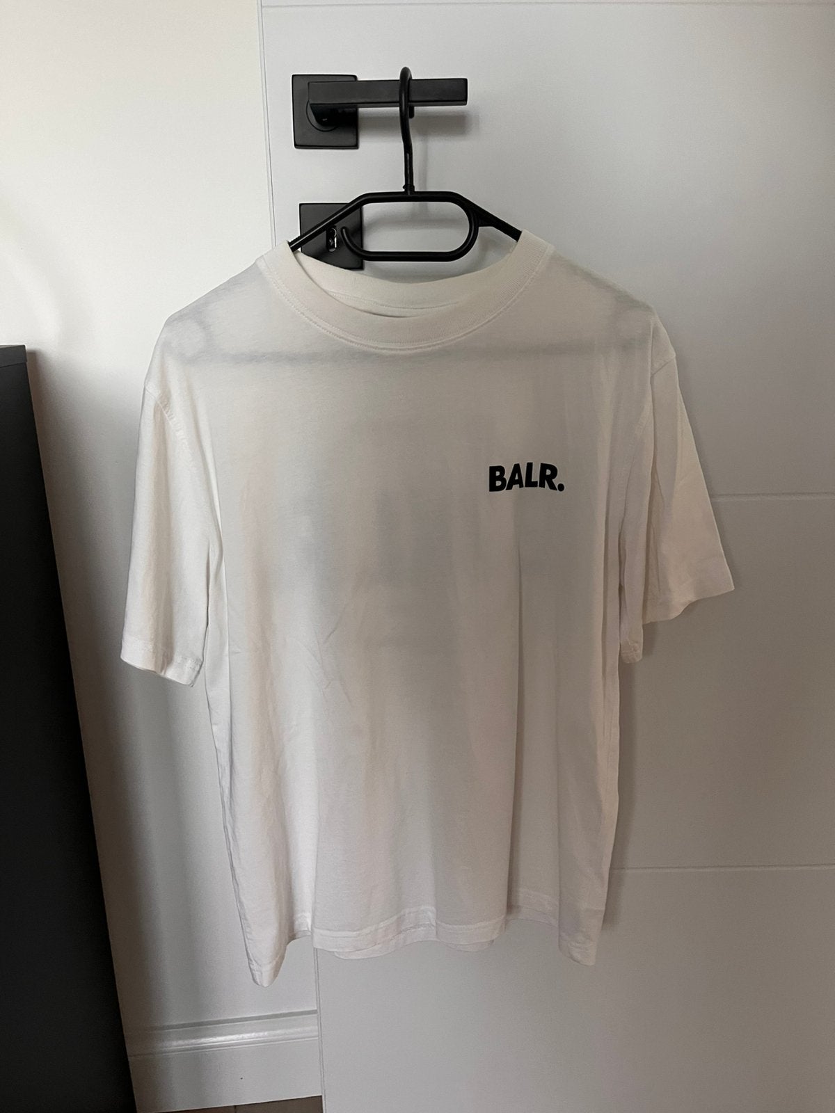 Witte t-shirt BALR., Ophalen of Verzenden, Zo goed als nieuw, Maat 48/50 (M), Wit