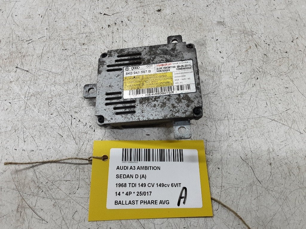 BALLAST DE PHARE XENON GAUCHE Audi A3 Limousine (8VS / 8VM), Autos : Pièces & Accessoires, Auto-Union-Straße  1,
85057  Ingolstadt, DE