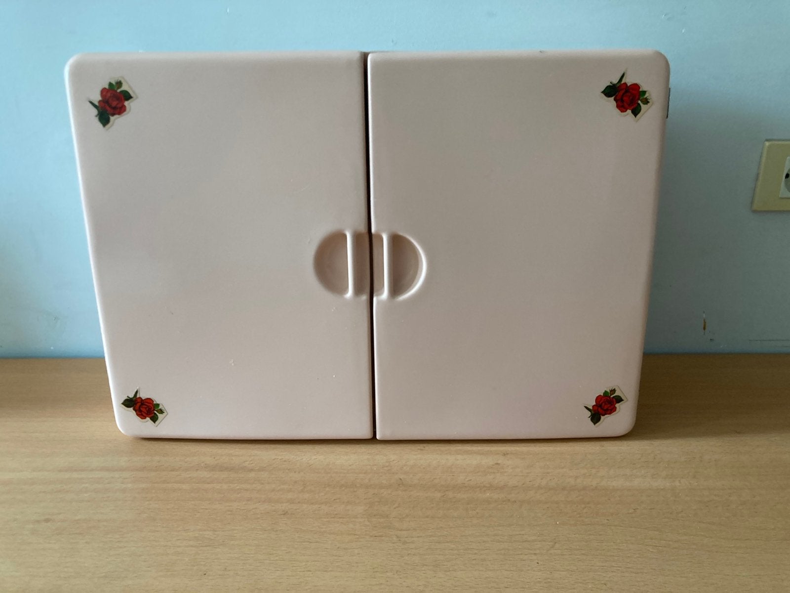Vintage toiletkastje, Ophalen