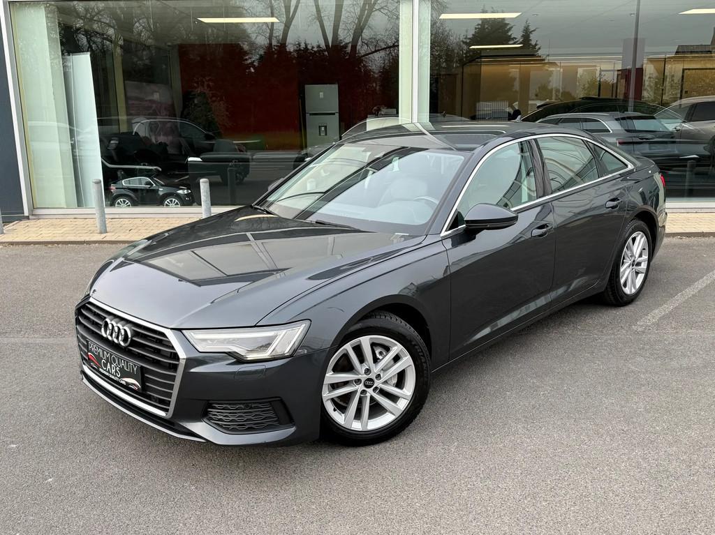 Audi A6 KEYLESS / CARPLAY / CUIR / CAMÉRA / CHAUFFAGE DES S, Autos, Audi, Cuir, Argent ou Gris, Achat, Entreprise