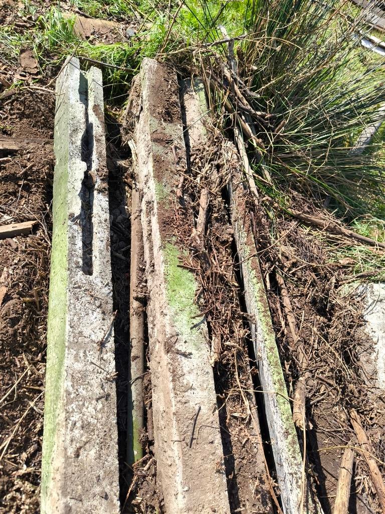 GRATIS - betonpalen ophalen in Melle, Ophalen