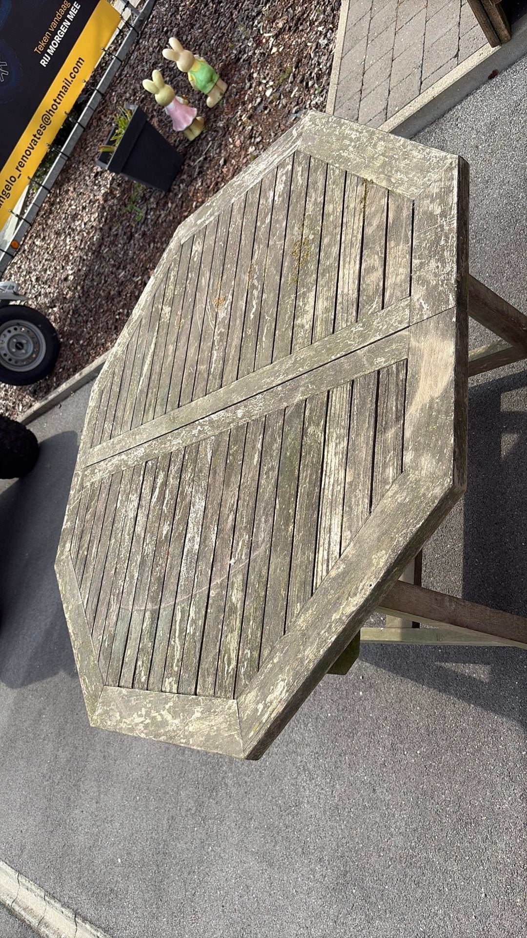 Table de jardin, Enlèvement, Comme neuf, Bois