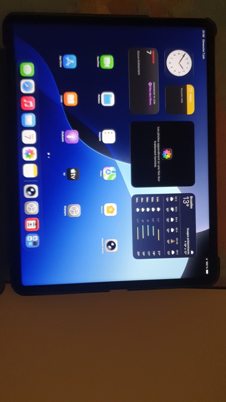 Ipad pro 12.9 5generation 128g m1, Enlèvement ou Envoi