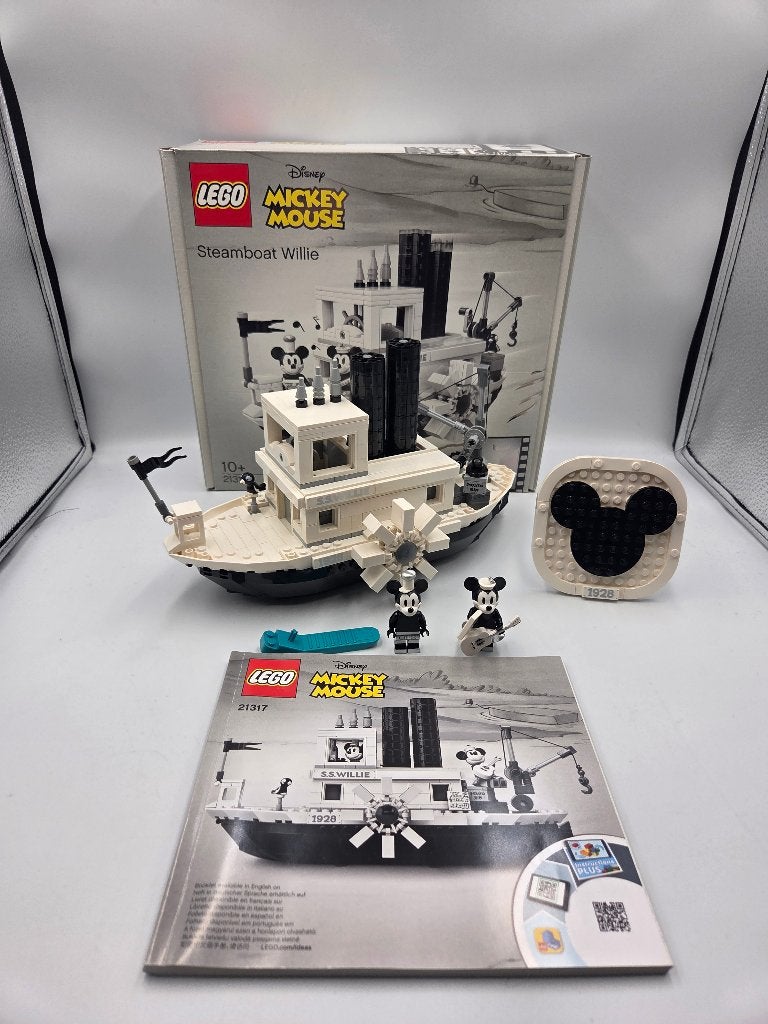 Lego Ideas 21317 Steamboat Willie, Instructions incluses, Enlèvement ou Envoi, Lego, Ensemble complet