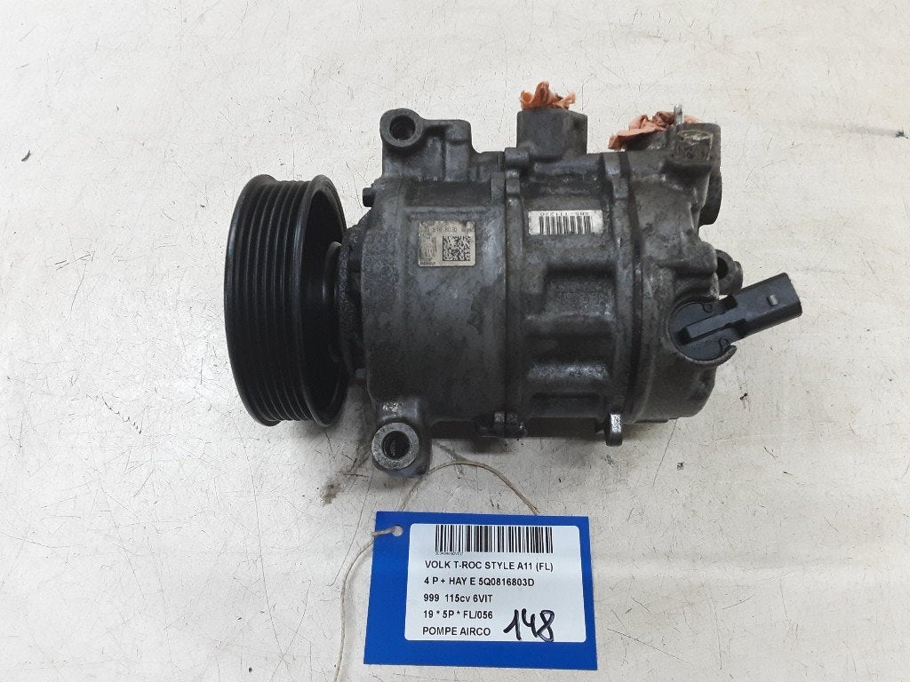 AIRCO POMP Volkswagen T-Roc I (01-2017/06-2021) (5Q0816803D), Gebruikt, Volkswagen, Mevr. I. Hauben, Rue de l'Espoir 34 34
4030  GRIVEGNÉE, BE