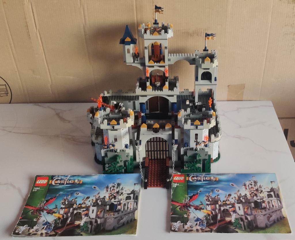 7094 LEGO Castle - Siège du château du roi, Ophalen of Verzenden, Gebruikt, Complete set, Lego