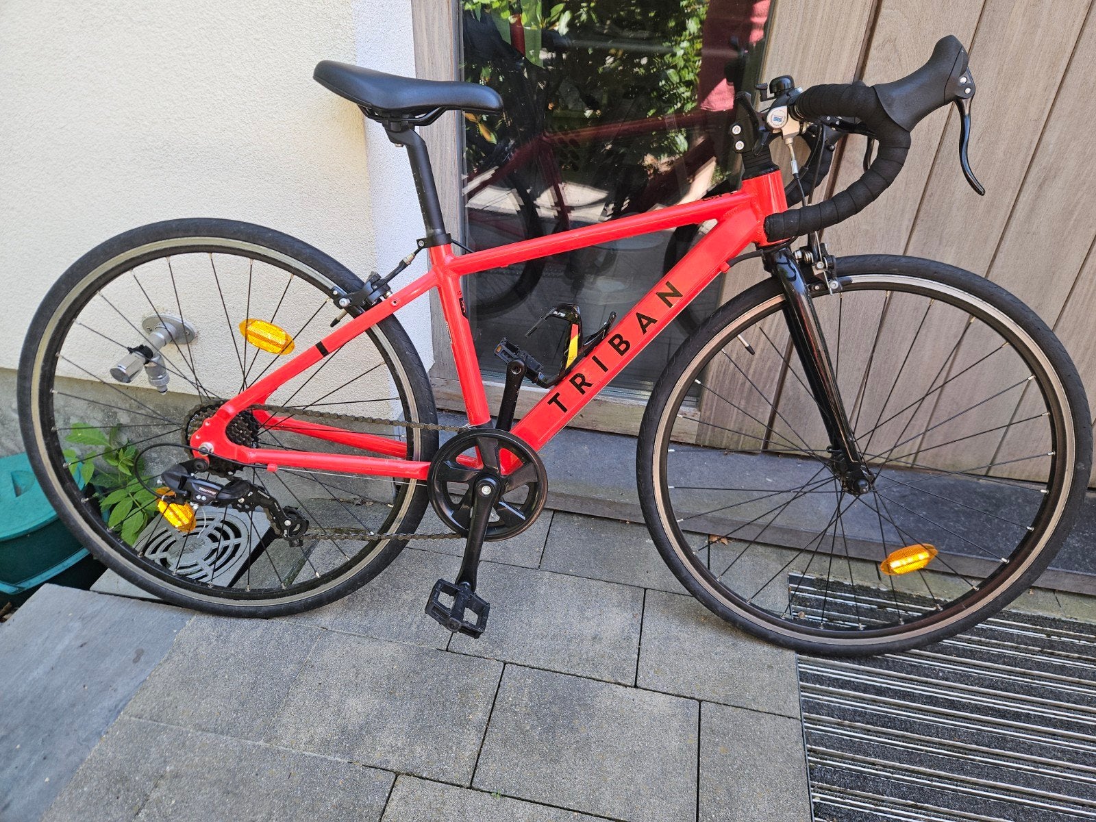 Triban 100 junior 26inch racefiets, Vélos & Vélomoteurs, Frein sur jante, Moins de 10 vitesses, Aluminium, Comme neuf